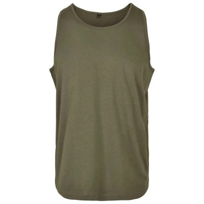 тениска,мъжки,тениски,build,your,brand,basic,sleeveless,t,shirt,olive,(green)