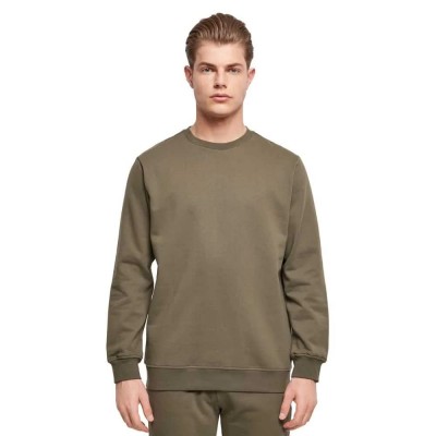 блуза,мъжки,пуловери,build,your,brand,basic,sweatshirt,olive,(green)
