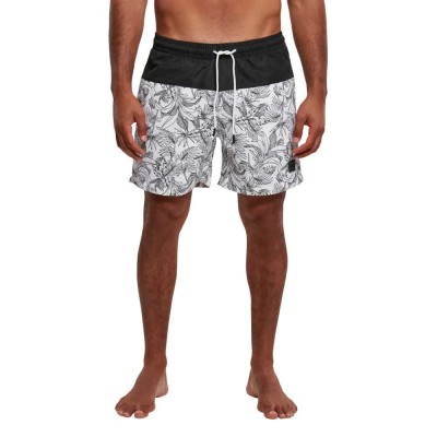 бански,гащета,мъжки,бански,костюми,urban,classics,low,block,pattern,swimming,shorts,white,(jungle,pattern,black)