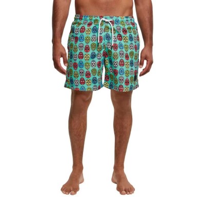 бански,гащета,мъжки,бански,костюми,urban,classics,pattern,swimming,shorts,calavera,(multicolor)