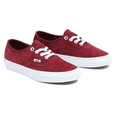 маратонки,дамски,маратонки,vans,authentic,trainers,pig,suede,tawny,port,(red)