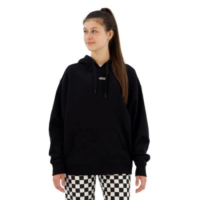 суичър,дамски,блузи,vans,flying,v,os,ft,hoodie,black,(black)