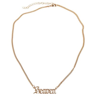 бижутерия,mister,tee,heaven,chunky,necklace,golden,(gold)