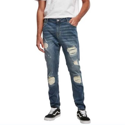 дънки,мъжки,панталони,urban,classics,heavy,destroyed,jeans,blue,heavy,destroyed,washed,(blue)