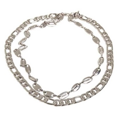 бижутерия,urban,classics,layering,basic,necklace,silver,(silver)