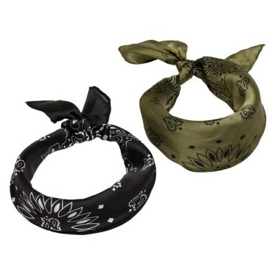 други,аксесоари,urban,classics,satin,headband,2,units,green,black,(black,lilac)