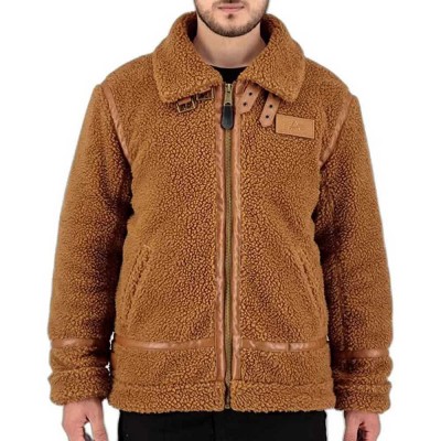 яке,мъжки,якета,alpha,industries,b3,teddy,jacket,camel,(brown)