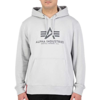 суичър,мъжки,пуловери,alpha,industries,basic,hoodie,pastel,grey,(white)
