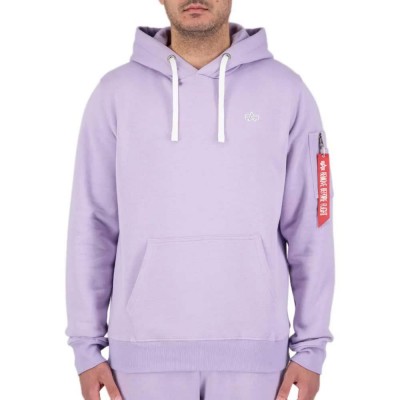 суичър,мъжки,пуловери,alpha,industries,emb,hoodie,purple,(pale,violet)