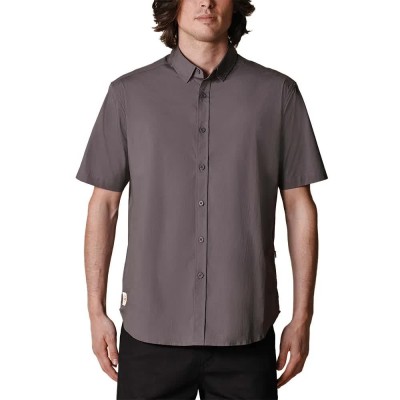 риза,с,къс,ръкав,мъжки,ризи,globe,foundation,short,sleeve,shirt,titanium,(grey)