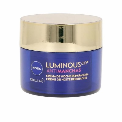 козметика,против,бръчки,nivea,luminous,630º,antimanchas,cream,repair,night,40ml,multicolor