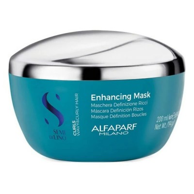 хигиена,коса,alfaparf,semi,di,lino,curls,enhancing,mask,200ml,multicolor