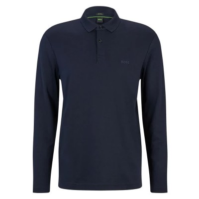 дамски,блузи,с,яка,мъжки,блузи,с,яка,boss,pirol,long,sleeve,polo,blue,(dark,blue)