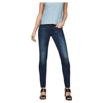 дънки,дамски,панталони,g,star,midge,cody,mid,skinny,jeans,blue