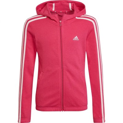 блуза,детски,блузи,adidas,essentials,3,stripes,full,zip,sweatshirt,pink