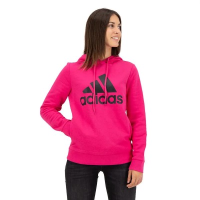суичър,дамски,блузи,adidas,loungewear,essentials,logo,hoodie,pink,(pink)