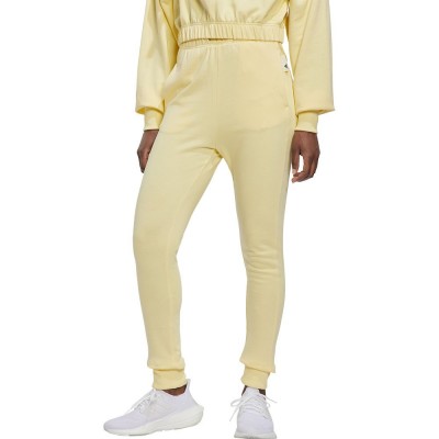 анцуг,дамски,панталони,adidas,studio,lounge,high,waist,joggers,pants,yellow