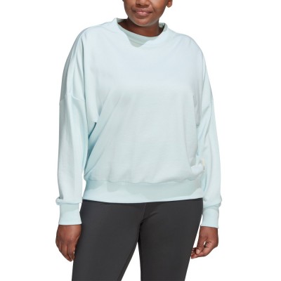блуза,дамски,блузи,adidas,sportswear,studio,lounge,loose,big,sweatshirt,white