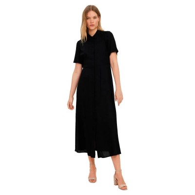 рокля,дамски,поли,и,рокли,vero,moda,ally,exp,short,sleeve,dress,black,(black)