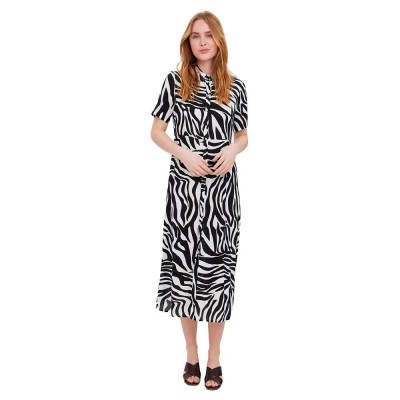 рокля,дамски,поли,и,рокли,vero,moda,ally,exp,short,sleeve,dress,snow,white,aop,zebra,black,(white)