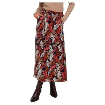 пола,дамски,поли,и,рокли,vero,moda,easy,maxi,long,skirt,multicolor,(navy,blazer,aop,tropic)