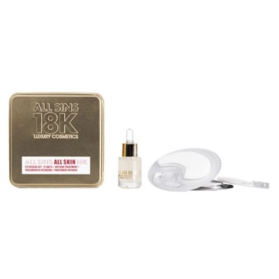 специфични,козметични,продукти,all,sins,18k,set,eye,rescye,21,días,facial,treatment,clear