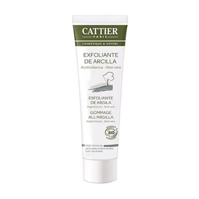 ексфолианти,cattier,exfoliante,arcilla,blanca,100ml,face,scrub,white