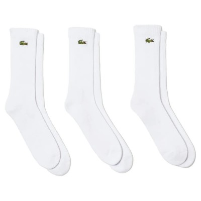 чорапи,мъжки,чорапи,дамски,чорапи,lacoste,ra4182,00,socks,white,(white,white,white)