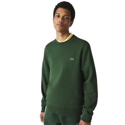 блуза,мъжки,пуловери,lacoste,sh9608,00,sweatshirt,vert,(green)