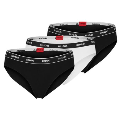 дамско,бельо,дамски,бикини,и,танкини,hugo,stripe,panties,3,units,multicolor