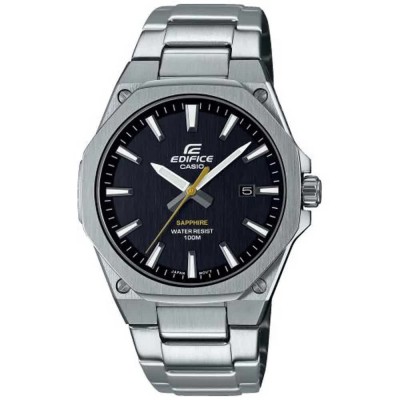 часовник,часовници,edifice,efr,s108d,1avuef,watch,silver
