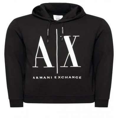 суичър,мъжки,пуловери,armani,exchange,8nzmpc,zj1zz,hoodie,black