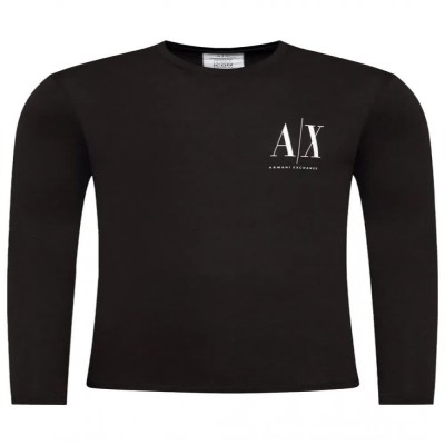 тениска,мъжки,тениски,armani,exchange,8nztpl,zjh4z,long,sleeve,t,shirt,black
