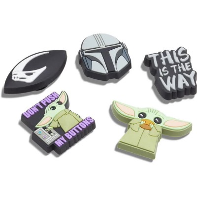 обувни,аксесоари,jibbitz,disneys,the,mandalorian,pin,5,units,golden