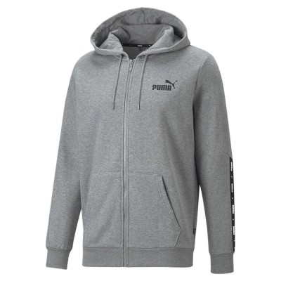 блуза,мъжки,пуловери,puma,essentials+,tape,fl,sweatshirt,grey