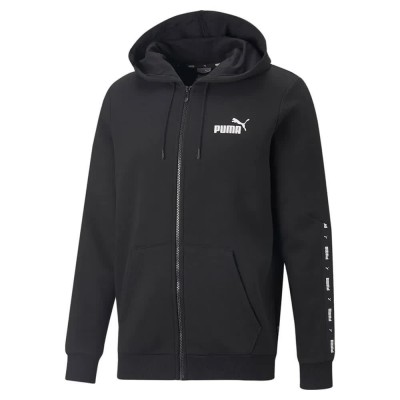 блуза,мъжки,пуловери,puma,essentials+,tape,fl,sweatshirt,puma,black,(black)