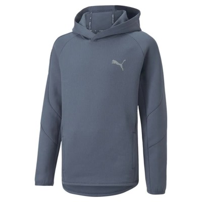блуза,детски,блузи,puma,evostripe,sweatshirt,blue