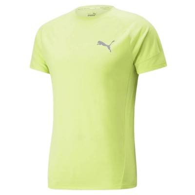 тениска,мъжки,тениски,puma,evostripe,t,shirt,green,(light,lime)