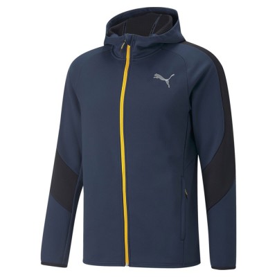 блуза,мъжки,пуловери,puma,evostripe,warm,sweatshirt,blue