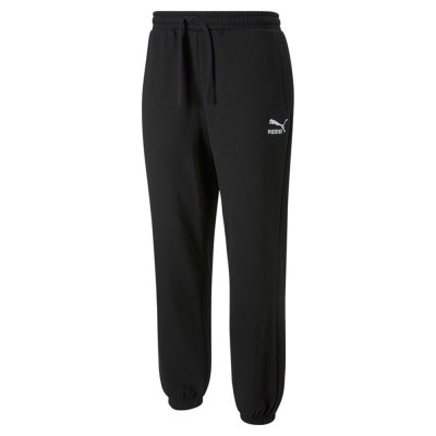 панталони,мъжки,панталони,puma,classics,small,logo,fl,pants,black