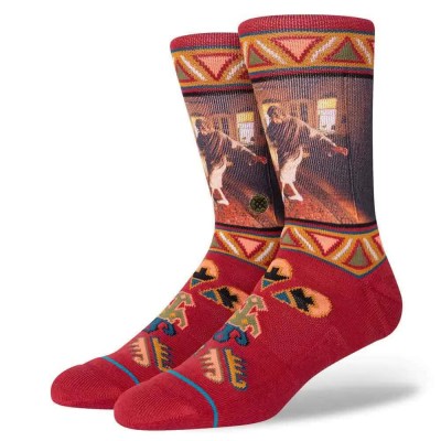 чорапи,мъжки,чорапи,stance,really,tied,socks,multicolor,(red)
