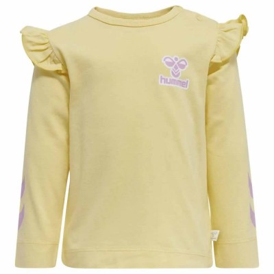 тениска,детски,тениски,hummel,mirabel,long,sleeve,t,shirt,yellow,(pale,banana)