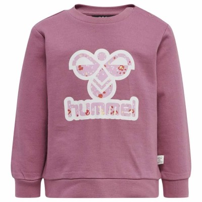 блуза,детски,блузи,hummel,verina,sweatshirt,pink,(heather,rose)