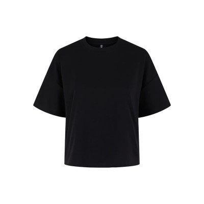 тениска,дамски,тениски,pieces,chilli,summer,2,4,loose,short,sleeve,t,shirt,black,(black)