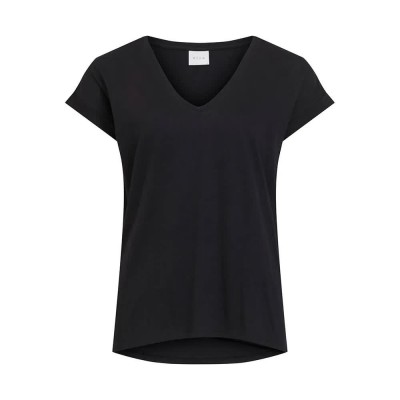 тениска,дамски,тениски,vila,dreamers,new,short,sleeve,v,neck,t,shirt,black