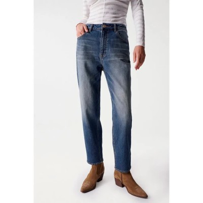 дънки,дамски,панталони,salsa,jeans,boyfriend,cropped,jeans,blue,(blue)