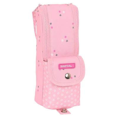канцеларски,принадлежности,safta,corazón,pencil,case,multicolor,(pink)
