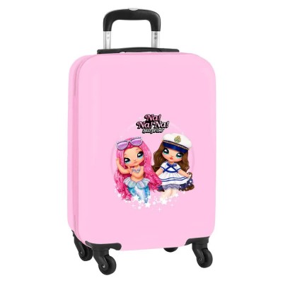 чанта,с,колела,раници,safta,nanana,sparkles,trolley,bag,multicolor,(pink)