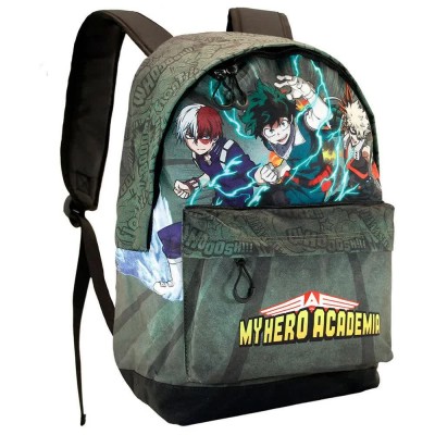 раница,раници,karactermania,battle,my,hero,academia,backpack,41,cm,green,(multicolor)