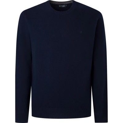блуза,мъжки,пуловери,hackett,lambswool,sweater,navy,(blue)
